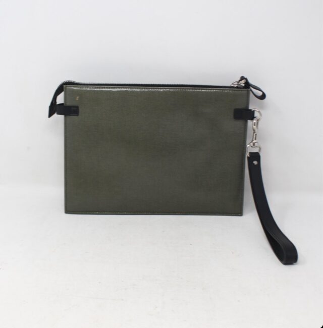 VALENTINO #8RTA1Q VLTN Logo Clutch Pouch
