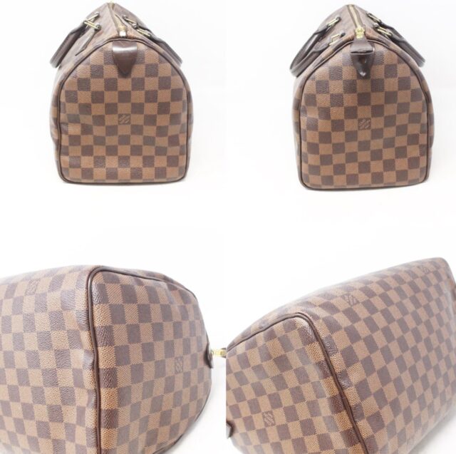 LOUIS VUITTON #BEGKSR Ebene Speedy 30 Bag