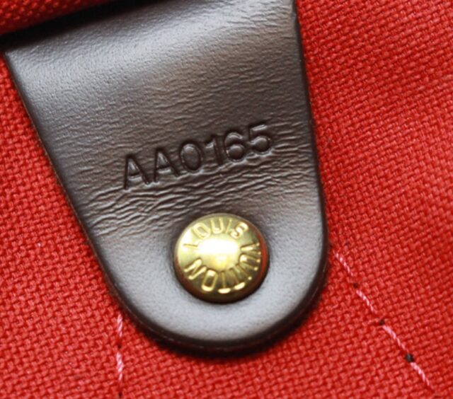 LOUIS VUITTON #BEGKSR Ebene Speedy 30 Bag