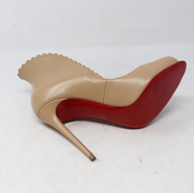 CHRISTIAN LOUBOUTIN #FT8G8W Pijonina 100 Heels Size 36