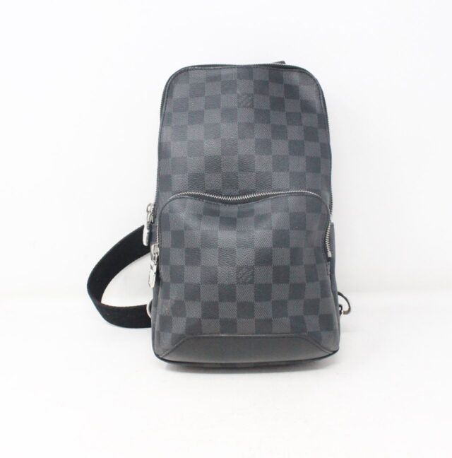 LOUIS VUITTON  #GLDZU3 Graphite Avenue Slingback Bag