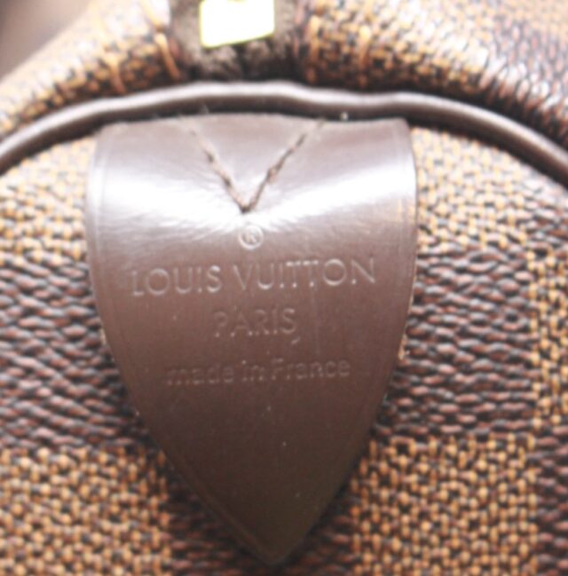 LOUIS VUITTON #BEGKSR Ebene Speedy 30 Bag