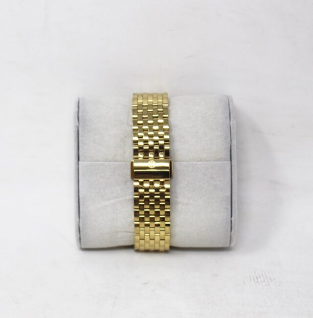 #VDXEW4 18K Yellow Gold Diamond Mother Of Pearl Watch 0.45 Ct diamonds