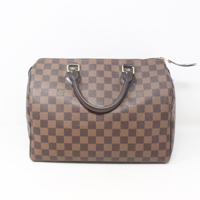 LOUIS VUITTON #BEGKSR Ebene Speedy 30 Bag
