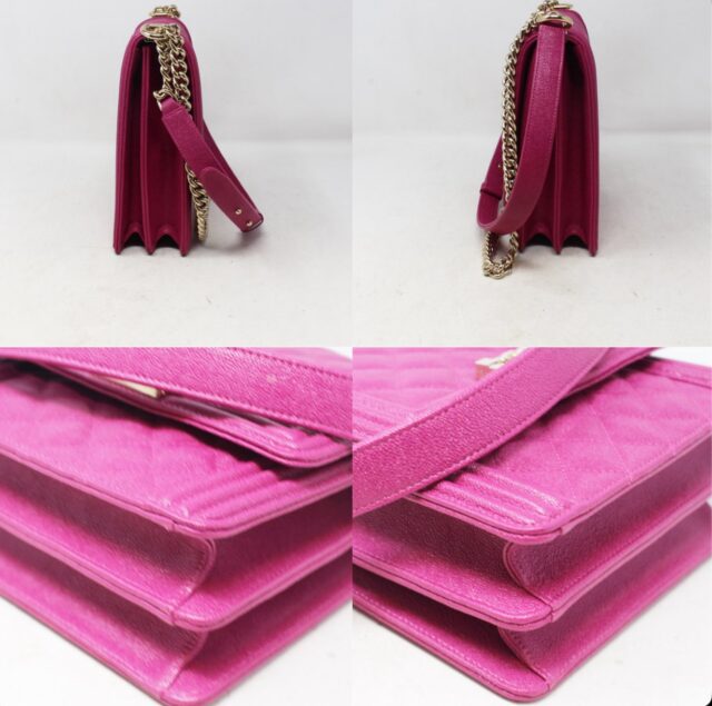 CHANEL #18QGHK Quilted North South Bag