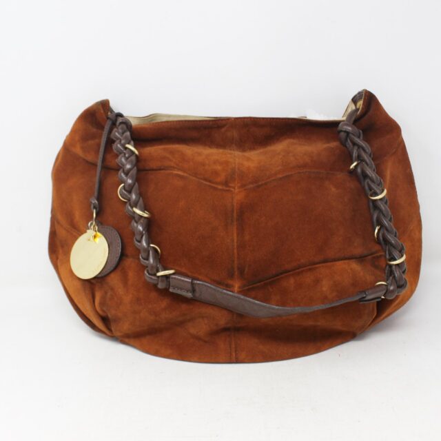 SEE B CHLOE #H8BHQF Suede Hobo Shoulder Bag