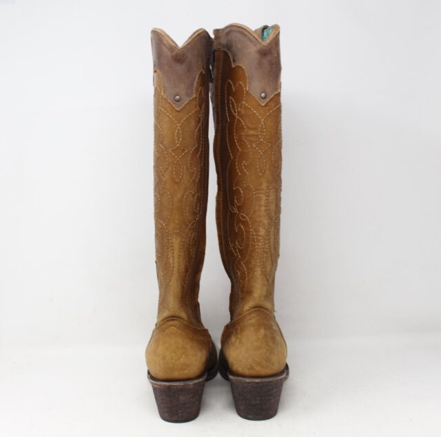 #4435VK Western Long Boots Size 8