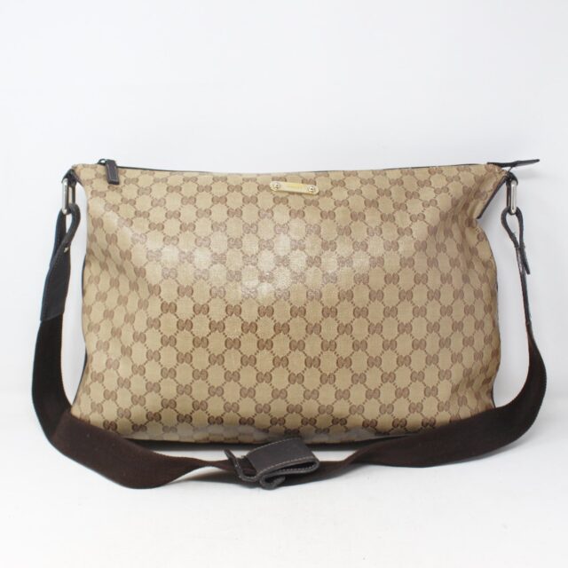 GUCCI #T8BNK4 Crystal Messenger Bag