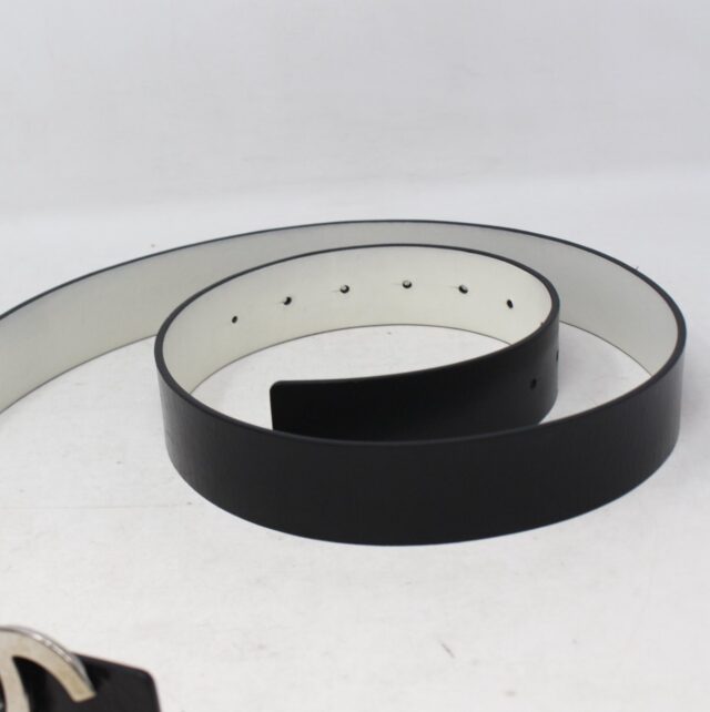CHANEL #8HSBVH Reversible Leather Belt