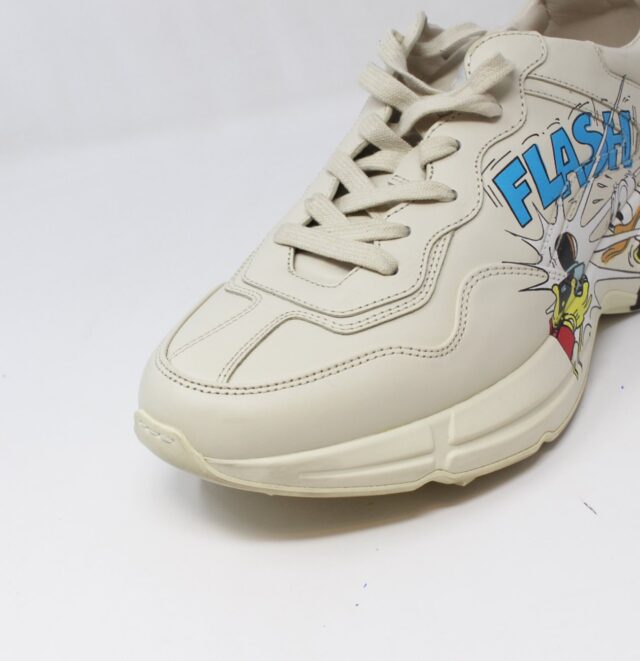 GUCCI #ZPST9A X Disney Donald Duck Rhyton Sneakers Size 6