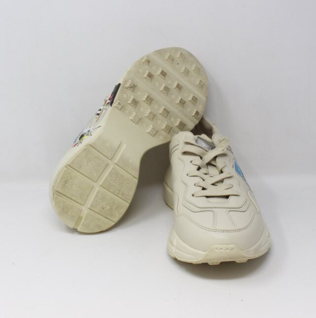 GUCCI #ZPST9A X Disney Donald Duck Rhyton Sneakers Size 6
