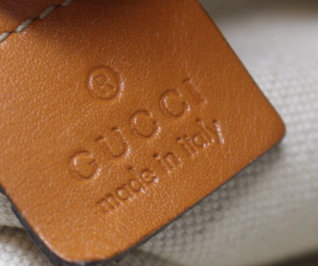GUCCI #6KTGP7 Monogram Large Flat Messenger Bag