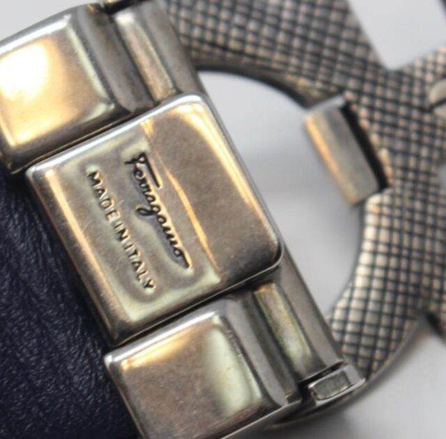SALVATORE FERRAGAMO #3S8VNB Reversible Belt  Size 95