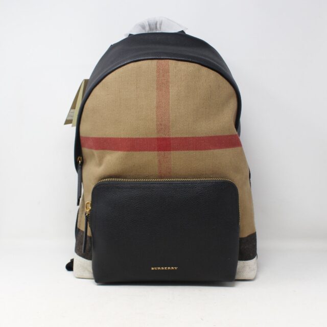 BURBERRY #CECH9V Canvas Abbeydale Backpack