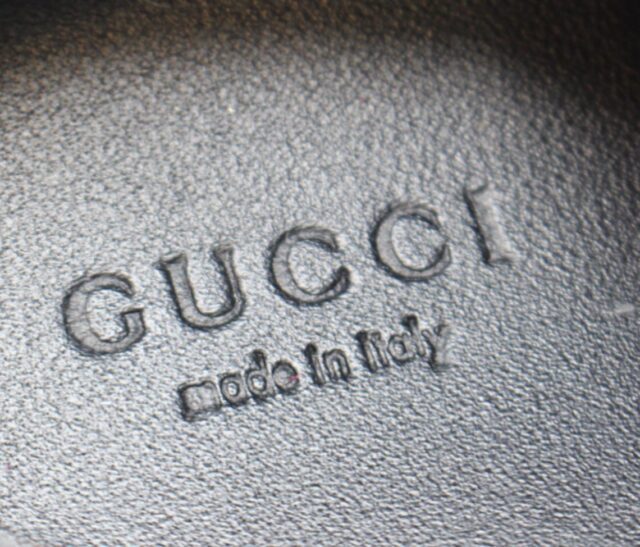GUCCI #FFWXNK Web Bambi Glitter Sneakers Size 37.5