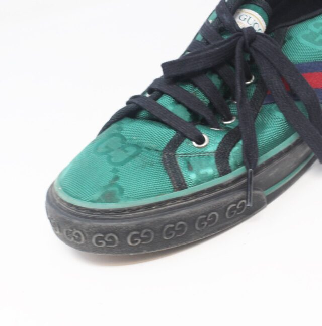 GUCCI #E1SHZ9 Tennis 1977 Casual Sneakers Size 10