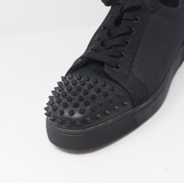 CHRISTIAN LOUBOUTIN #2WCZ9Y Louis Junior Spikes Sneakers Size 44