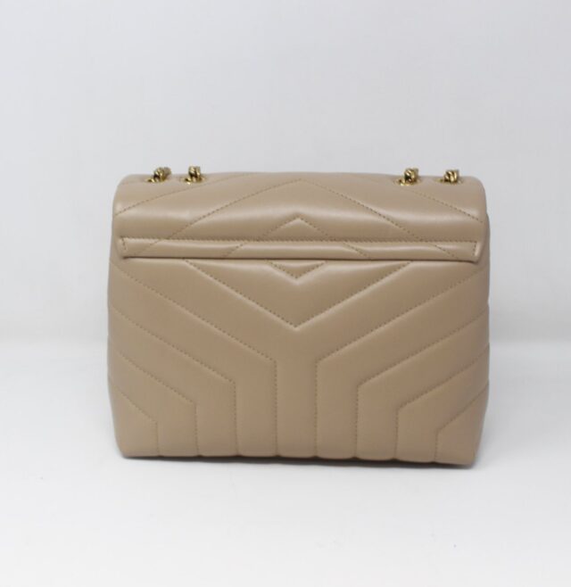 SAINT LAURENT #8NSS8W Loulou Small Matelasse Bag
