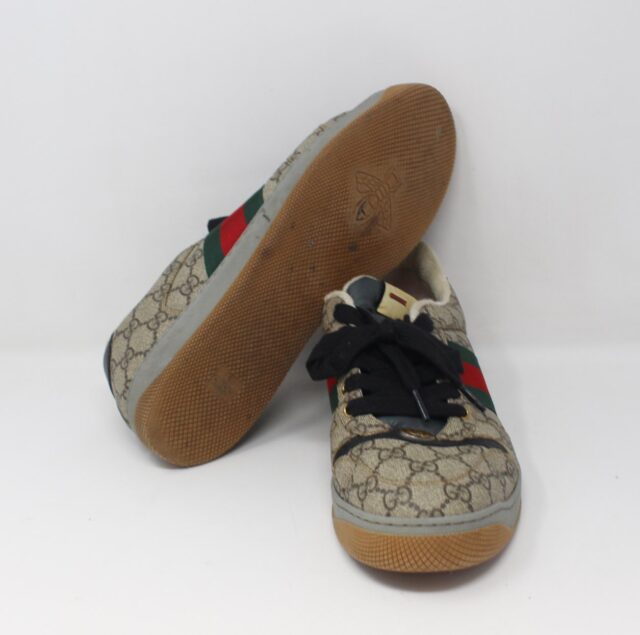 GUCCI #J5BXWB Screener Sneakers  Size 10