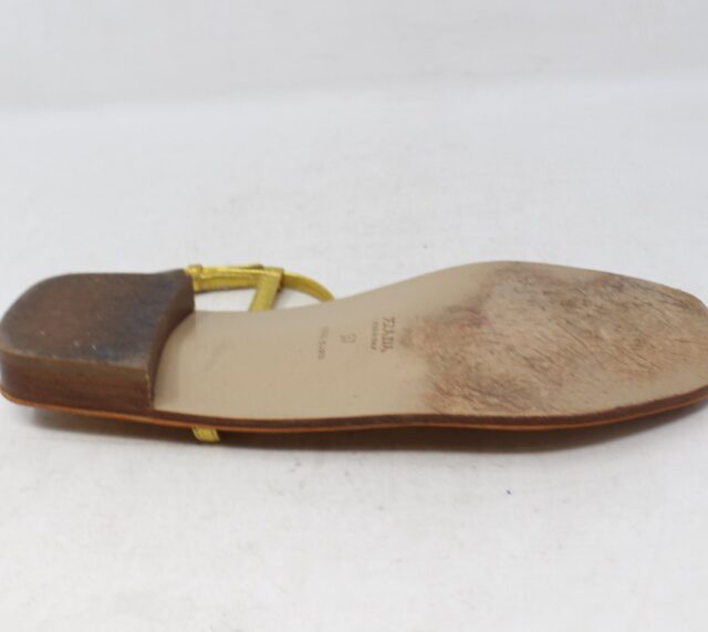 PRADA #E5FDT4 Thong Sandals Size 37