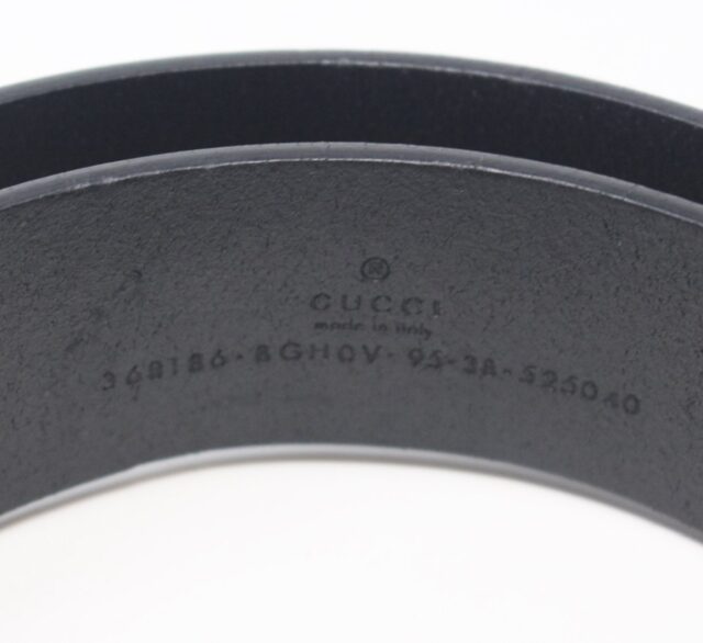 GUCCI #ZRHYTR Interlocking Belt Size 95/38