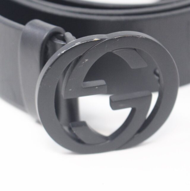 GUCCI #ZRHYTR Interlocking Belt Size 95/38