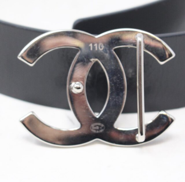 CHANEL #8HSBVH Reversible Leather Belt