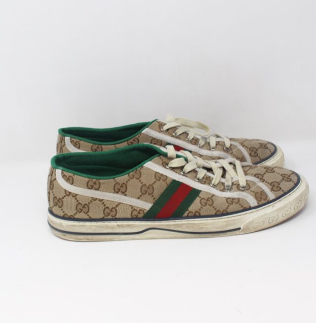 GUCCI #HNCXVV Tennis 1977 Sneakers Size 10