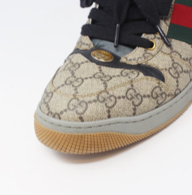 GUCCI #J5BXWB Screener Sneakers  Size 10