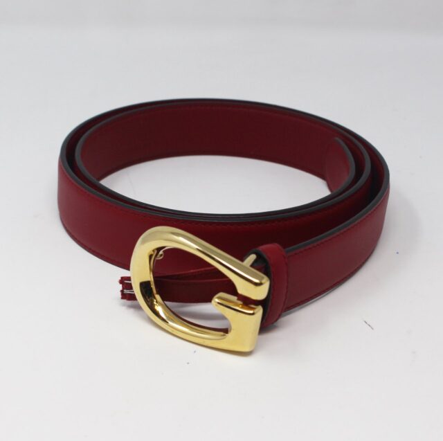 GUCCI #TV1SYR Reversible Vintage Belt Size  95/38