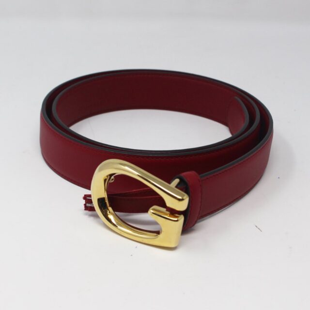 GUCCI #TV1SYR Reversible Vintage Belt Size  95/38