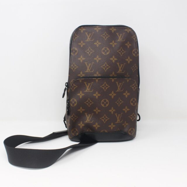 LOUIS VUITTON #VPTELJ Monogram Canvas Avenue Slingback Bag