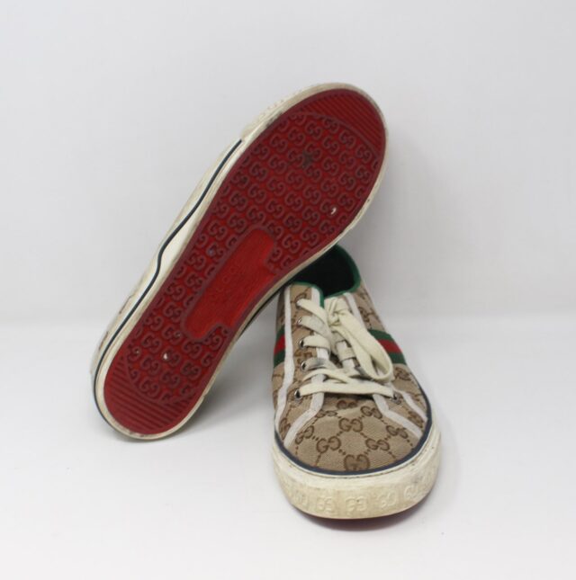 GUCCI #HNCXVV Tennis 1977 Sneakers Size 10
