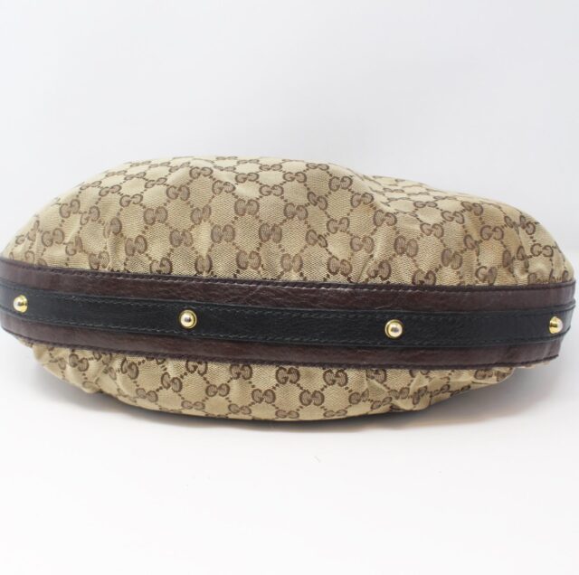 GUCCI #AGQ64K Canvas Interlocking Hobo Bag