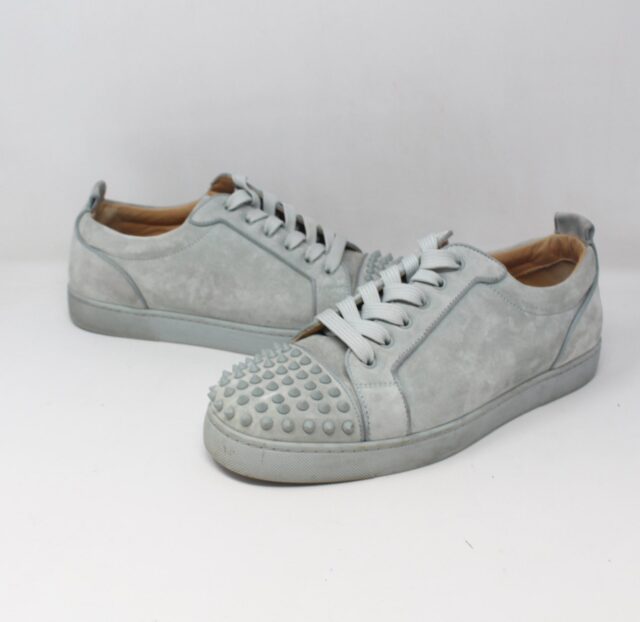 CHRISTIAN LOUBOUTIN #6TCY95 Louis Junior Spiked Sneakers  | Size 44