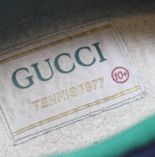 GUCCI #H8XP9X Tennis 1977 Sneakers  Size 10