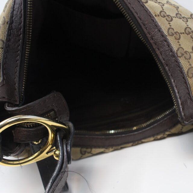 GUCCI #AGQ64K Canvas Interlocking Hobo Bag