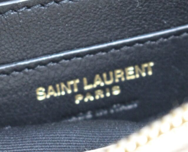 SAINT LAURENT #8NSS8W Loulou Small Matelasse Bag