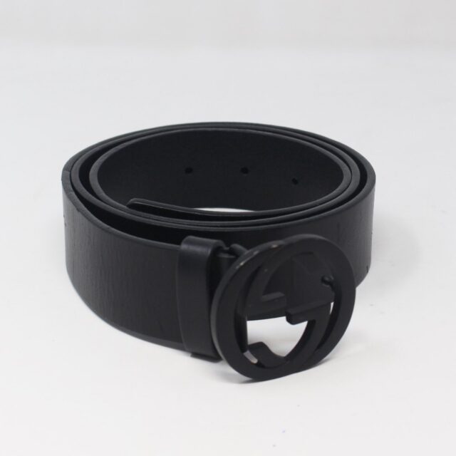 GUCCI #ZRHYTR Interlocking Belt Size 95/38