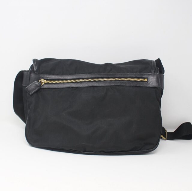 PRADA #WAWT7L Nylon Tessuto Messenger Bag