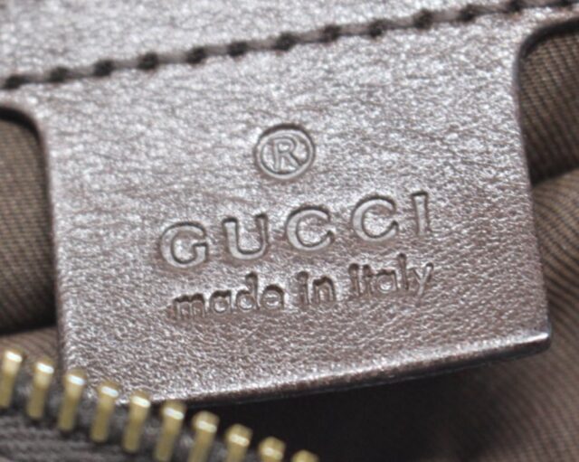 GUCCI #AGQ64K Canvas Interlocking Hobo Bag