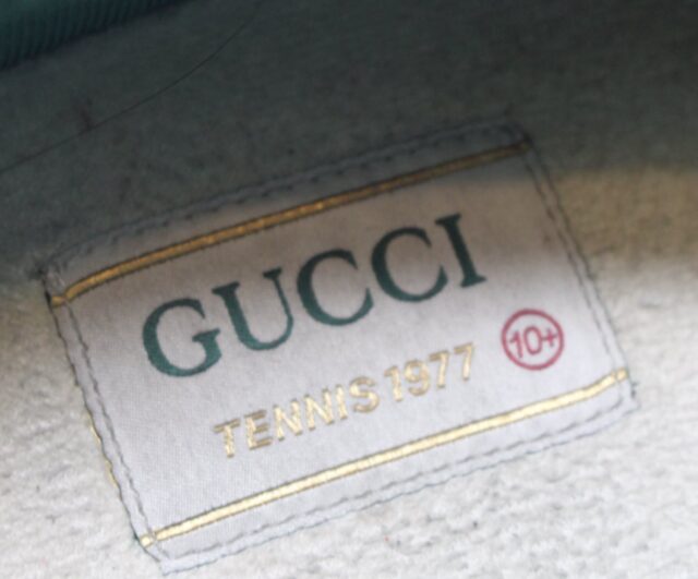 GUCCI #8P8F43 Tennis 1977 Casual Sneakers Size 10