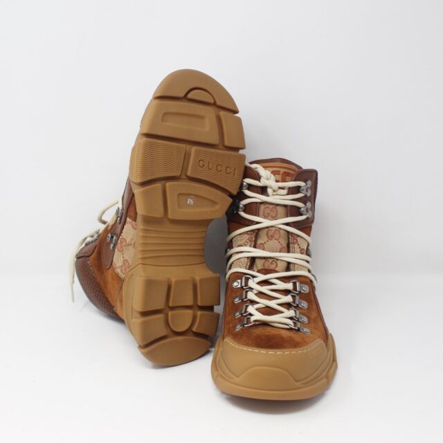 GUCCI #KPDXSP Flash Trek High Top Boots Size 6.5