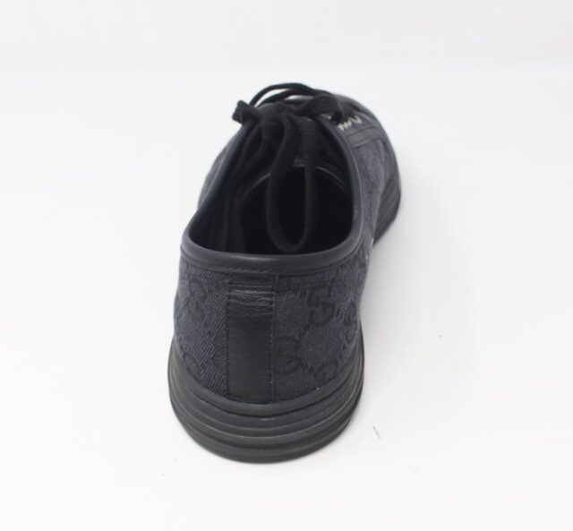 GUCCI #6B6P54 Canvas Low Top Sneakers Size 38.5