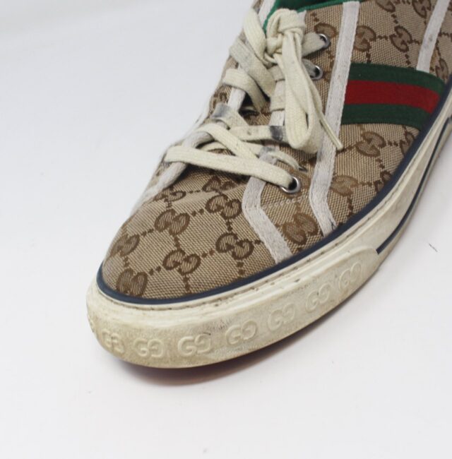 GUCCI #HNCXVV Tennis 1977 Sneakers Size 10
