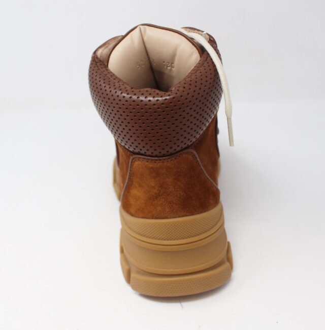 GUCCI #KPDXSP Flash Trek High Top Boots Size 6.5