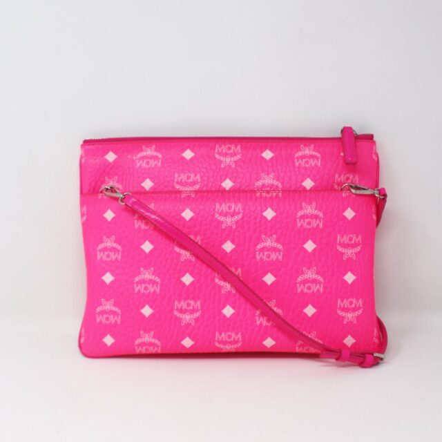 MCM #GNE86U Visetos Medium Crossbody