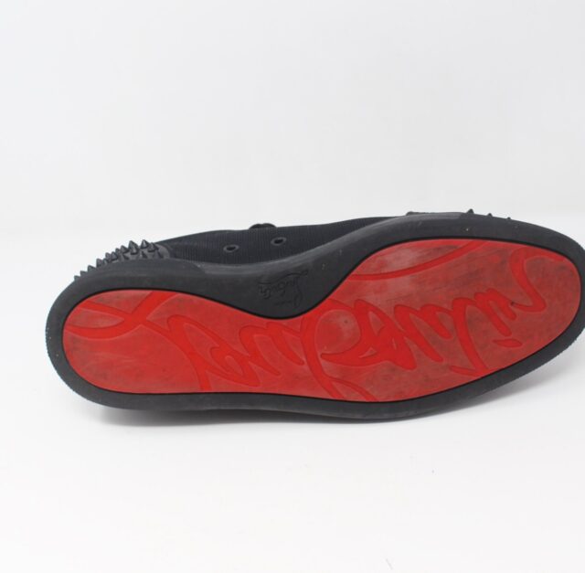 CHRISTIAN LOUBOUTIN #2WCZ9Y Louis Junior Spikes Sneakers Size 44