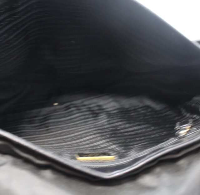 PRADA #WAWT7L Nylon Tessuto Messenger Bag