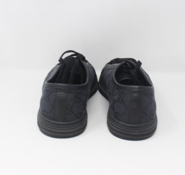 GUCCI #6B6P54 Canvas Low Top Sneakers Size 38.5